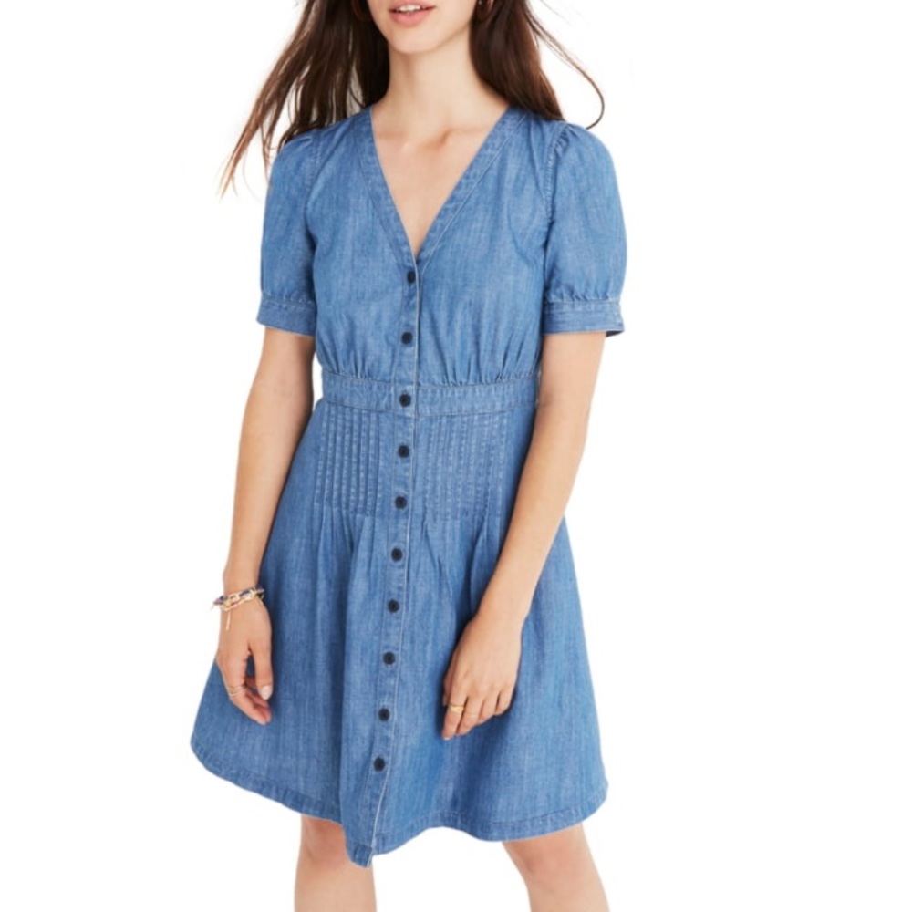 Madewell denim daylily Dress sz 14 or L